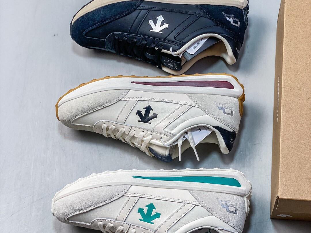 迪桑特运动休闲男女款CHRON RACER复古运动休闲鞋秋新品